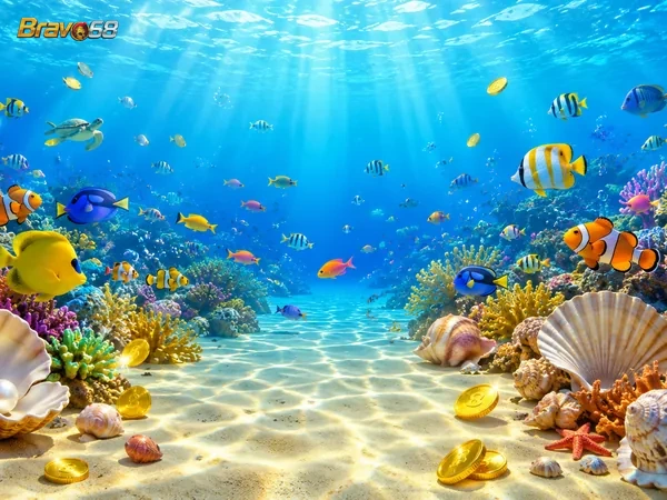 Ilustrasi permainan TEMBAK IKAN online